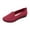 Red, variant on Orthopedic Shoes for Women,Women's Fashion Casual Shoes Spring Summer Style Solid Color Breathable Flying Mesh Non-Slip Flat Bottom Slip-On Red 8 [EU-40]