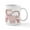 White, variant on CafePress - Hogs And Kisses Cute Piggies Art Mug - 11 oz Ceramic Mug - Novelty Coffee Tea Cup