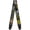 White, variant on Buckle-Down Guitar Strap, Born to Raise Hell Gray, 2 Inches Wide