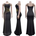 thumbnail image 4 of Vestido Nagfar sexy con tirantes finos con strass para mujer, 4 of 6