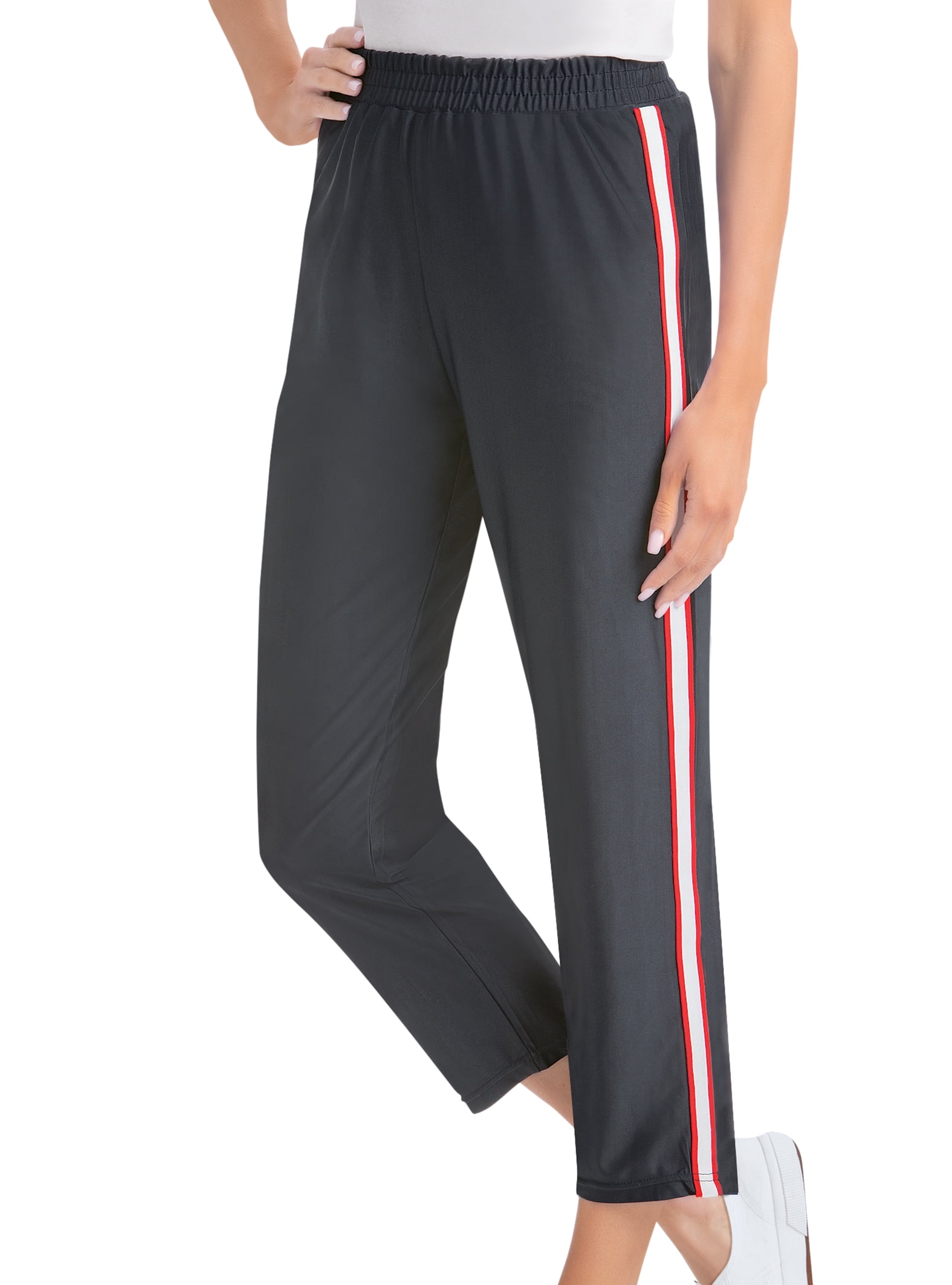 Jockey Womens Knit Flare Capri Pants 
