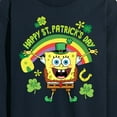 thumbnail image 3 of SpongeBob SquarePants - Happy St. Patricks Day - Men's Long Sleeve T-Shirt, 3 of 6