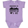 thumbnail image 3 of Inktastic Denver Colorado Someone Loves Me Skyline Boys or Girls Baby Bodysuit, 3 of 5