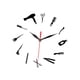 thumbnail image 4 of Reloj de pared redondo BLESIY decoración para colgar en la pared material acrílico 30 cm x 30 cm, 4 of 8