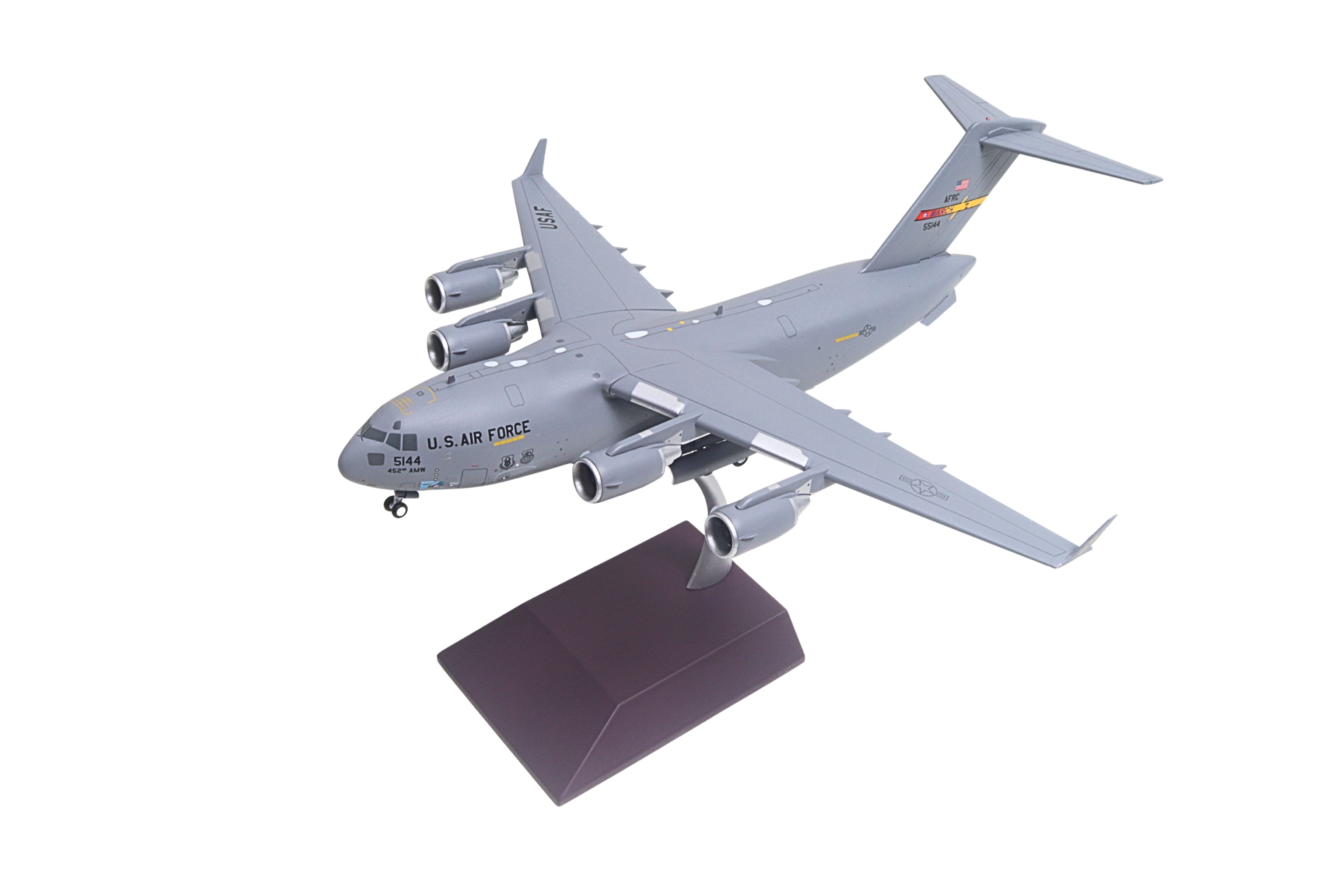 Boeing C-17 Globemaster III Transport Aircraft "March Air Reserve Base" US Air Force 1/200 Diecast Model by GeminiJets