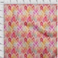 thumbnail image 4 of oneOone Polyester Lycra Pink Fabric Swirl & Mandala Craft Projects Decor Fabric Printed By The Yard 56 Inch Wide, 4 of 4