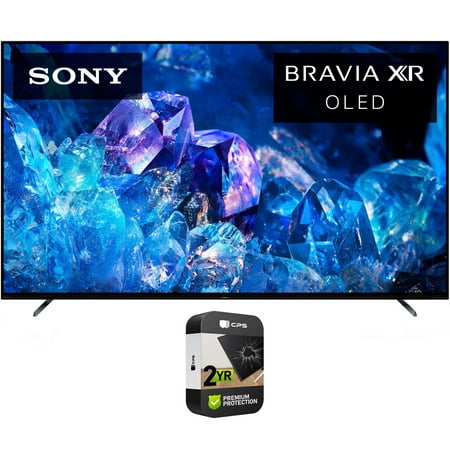 Sony XR77A80K Bravia XR A80K 77 inch 4K HDR OLED Smart Televisions 2022 Model Premium 2 YR CPS Enhanced Protection Pack