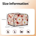 thumbnail image 5 of Fotbe Daisy and Ladybug for Four Slice Toaster Cover, Fingerprint Protector, Super Soft Appliance Cover And Dust Cover,Bread Dust Cover & Fingerprint Protection, 5 of 7