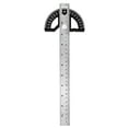 thumbnail image 1 of Amdohai 2in1 Multifunctional Magnetic Straight and Angle Measuring Ruler Woodworking Scribe Ruler Woodworking Ruler Detachable, 1 of 8