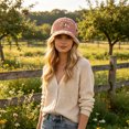 thumbnail image 7 of Hats for Garden Morning Cap, Hummingbird Floral Embroidery Botanical Cottagecore Hat Adjustable Baseball Caps Gift for Men Women (21.7-23.6'' Adjustable, Pink), 7 of 7