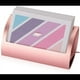 thumbnail image 4 of 5 soportes para tarjetas de visita de metal para escritorio, soporte moderno de aluminio para exhibición de tarjetas de visita, estante para tarjetas de nombre de escritorio (oro rosa), 4 of 5