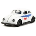thumbnail image 5 of Punch Buggy 50 VW Beetle White 1:32 Vehicle and Gloves, 5 of 9