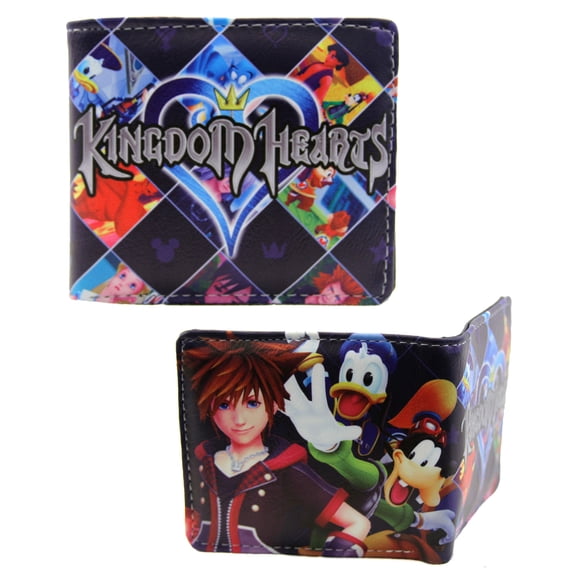 Hearts Logo - Kingdom Hearts 4x5" Bi-Fold Wallet
