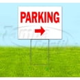 thumbnail image 1 of Parking Right (18" x 24") Yard Sign, Includes Metal Step Stake, 1 of 6