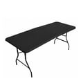 thumbnail image 1 of Mesa Plegable 180cm Rectangular Negra para Jardín Terraza y Eventos, 1 of 5