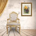 thumbnail image 3 of Besedina, Anastasiia 18x24 Gold Ornate Wood Framed with Double Matting Museum Art Print Titled - Yellow and Purple Iris, 3 of 4