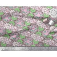 thumbnail image 2 of Soimoi polyester Crepe Fabric Artistic Flower & Geometric Printed Fabric 1 Yard 42 Inch Wide, 2 of 5