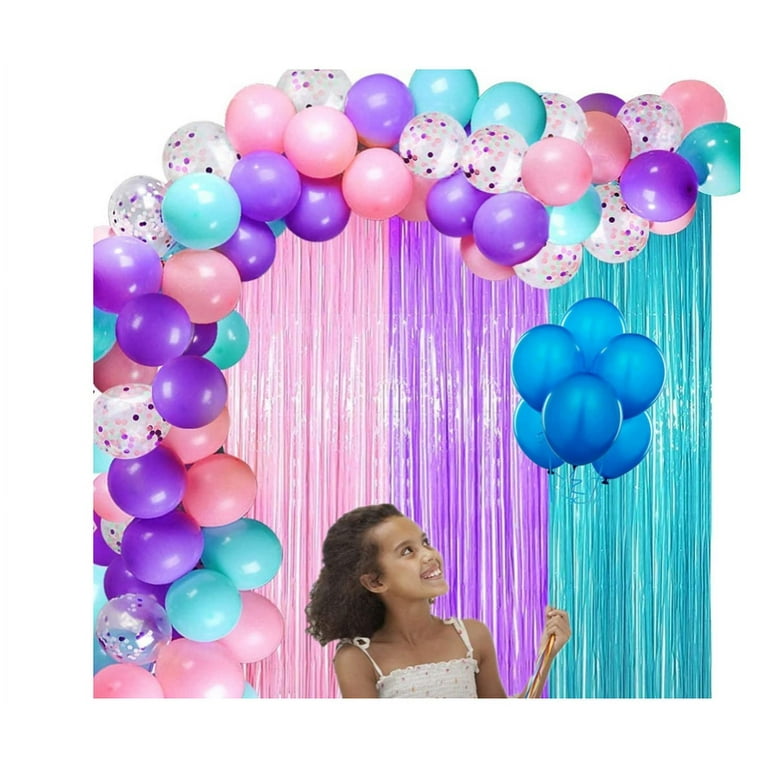 Pink Backdrop for Pink Party Decorations - Pink Foil Fringe Curtain | Pink  Fringe Backdrop for Pink Streamers Party Decorations, Pink Graduation