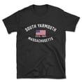 thumbnail image 1 of South Yarmouth Massachusetts Patriot Men's Cotton T-Shirt, 1 of 1