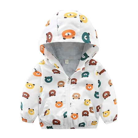 

Peyan Kids Baby Boy Dinosaur Clothes Waterproof Windbreak Hooded Coat Jacket Outerwear