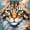 A02/Cat, variant on HsdsBebe Animals DIY Diamond Art Painting Kit,Cat Art Craft Gem Painting Adult and Children DIY Full Round 5D Diamond Drill Kit.