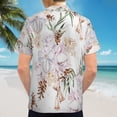 thumbnail image 6 of High Quality Hawaiian Shirts for Men Short Sleeve Aloha Beach Shirt Floral Summer Casual Button Down Shirts Blouses TJU5XD, 6 of 7