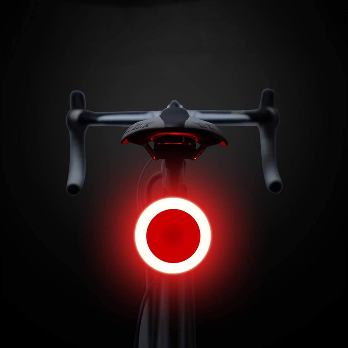 Bike Tail Light Bicycle Rear Lights,LED Bike Lights Waterproof,High Intensity Rear Accessories,LED Aluminum Alloy Tail Light Safety Helmet Light High Brightness Tail Light 