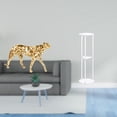 thumbnail image 2 of Escultura De Guepardo De Acrílico Dorado Para Mesa, Centro De Mesa Decorativo Para Oficina Y Hogar, Adorno Para Mesita De Noche En Espacios Pequeños, Decoración De Fácil Montaje., 2 of 8