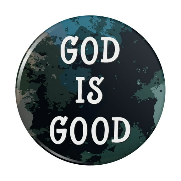 God is Good Christian Inspirational Religious Kitchen Refrigerator Locker Button Magnet
