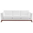 thumbnail image 3 of Allora Mid Century Modern Sofa in White, 3 of 5