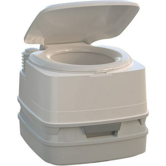 Thetford Campa-Potti MT, 4-gal Portable Toilet, Length 16.8 x Width 15.1 in x Height 13 in.