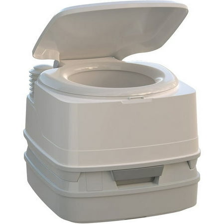 Thetford Campa-Potti MT, 4-gal Portable Toilet, Length 16.8 x Width 15.1 in x Height 13 in.