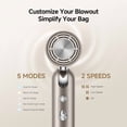thumbnail image 5 of Dreame Pocket Pro Hair Dryer, Dual Voltage Travel Blow Dryer with Diffuser, 1300W Professional HighSpeed Ionic Hair Blower, Fast Drying, Low Noise, Lightweight, No Heat Damage, 5 of 10