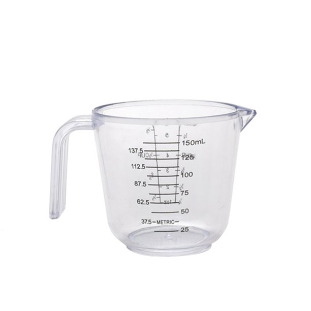 Worallymy Vasos medidores de plástico Herramienta de cocción para hornear de múltiples medidas Contenedor de jarra de medida líquida Worallymy JD735795991
