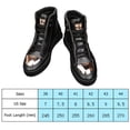 thumbnail image 3 of Zapatillas casuales para hombre de cuero PU resistente al desgaste para viajes al aire libre (40) Negro DQrwqpou Tenis De Mujer Tenis De Hombre, 3 of 8