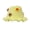 Bright yellow, variant on Knit Flower Bucket Hat for Woman Breathable Color Matching Weaving Wavy Brim Bucket Hat Teens Fisherman Cap