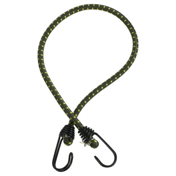 FRCOLOR  Bungee Cords with Hooks Heavy Duty Bungees Securing Tie down Tent Olive Green