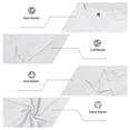 thumbnail image 7 of Ulitacool Men T Shirt Summer Athletic Stretch Breathable Fitness Short Sleeve Tee With Functional Design Classic Clothes White, 7 of 7