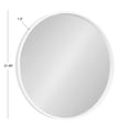 thumbnail image 5 of Mainstays 21" Diameter White Round Wall Mirror, 5 of 5