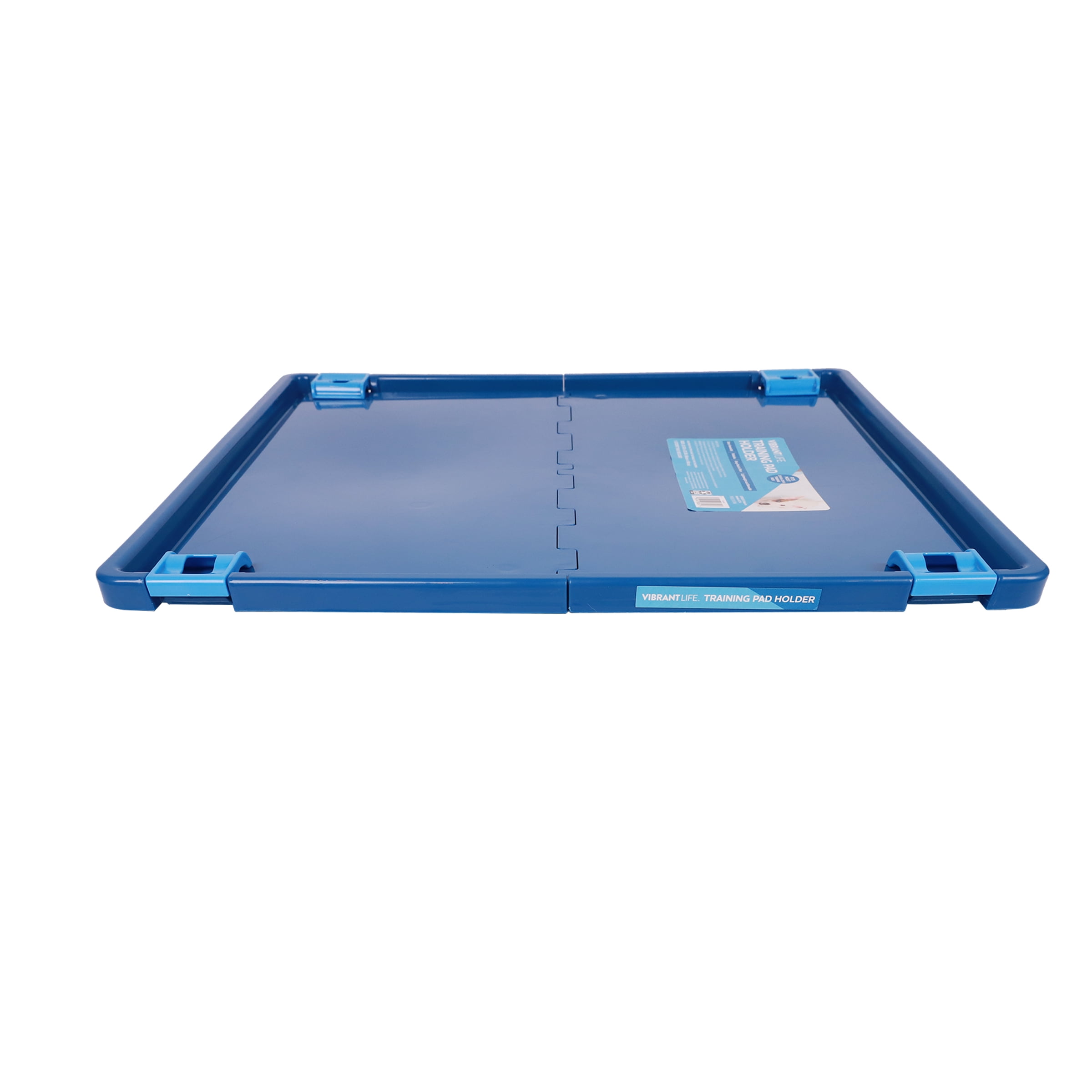 Vibrant Life Dog Training Pad Holder, Blue, 22.25" in x 22.25 in