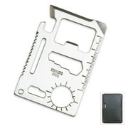 11 in 1 Beer Opener Survival Credit Card Tool Fits Perfect in Your Wallet
