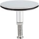 thumbnail image 1 of Tapón de desagüe para bañera - 43 mm - Para la mayoría de lavabos y bañeras - Fácil de usar e instalar - Acero inoxidable, 1 of 5