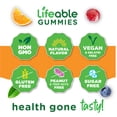thumbnail image 4 of Lifeable Sugar Free Elderberry Gummies with Vitamin C and Zinc | Great Tasting Sambucus Elderberry Immune Support Supplement | Kosher, Vegan, Non GMO black elderberry for adults | 60 Gummies, 4 of 8