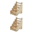 thumbnail image 1 of Advancent Organizador de almacenamiento de pintura modelo conveniente Simple multicapa DIY soporte de pigmento estantes para almacenamiento Tipo 2 2piezas, 1 of 6