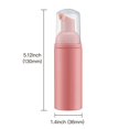 thumbnail image 5 of Botella de jabón de espuma (bomba rosa), champú de pestañas de espuma de viaje vacío para limpiador, dispensador (60 ml, 2 fl oz) (paquete de 3) TUNC Sencillez, 5 of 5
