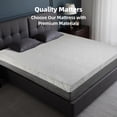 thumbnail image 7 of Demi Bonn 14-Inch Premium King Mattress, Plush Thick Breathable, High Rebound Sterilizing, White, 7 of 7