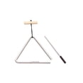 thumbnail image 3 of Set DE Triangulos Musicales DE Aluminio Brillante 14CM 17CM 21CM ZPERCUZZION, 3 of 6