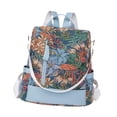 thumbnail image 2 of Mochila para mujer con correas de hombro ajustables informales para vacaciones al aire libre en, 2 of 8