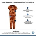 thumbnail image 5 of Pillow Talk  Lounge Around Black Cat Pajama Set (Women), 5 of 5