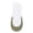 5 Pairs Army Green, variant on 5 Pairs Ultra Low Cut Liner Socks for Women No Show Toe Topper Liner Sock with Sling Back for Women, Sling No Show Padded Half Sock for Heels Dress Shoes Complexion